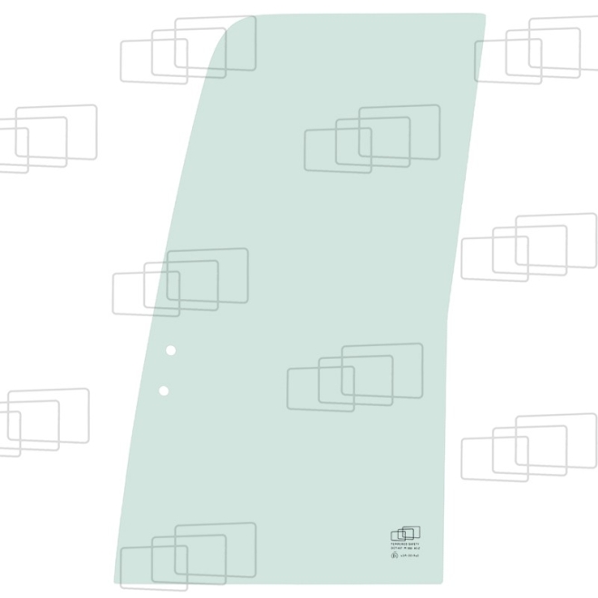 VITRE PORTE PARTIE HAUTE AVANT COULISSANTE GAUCHE