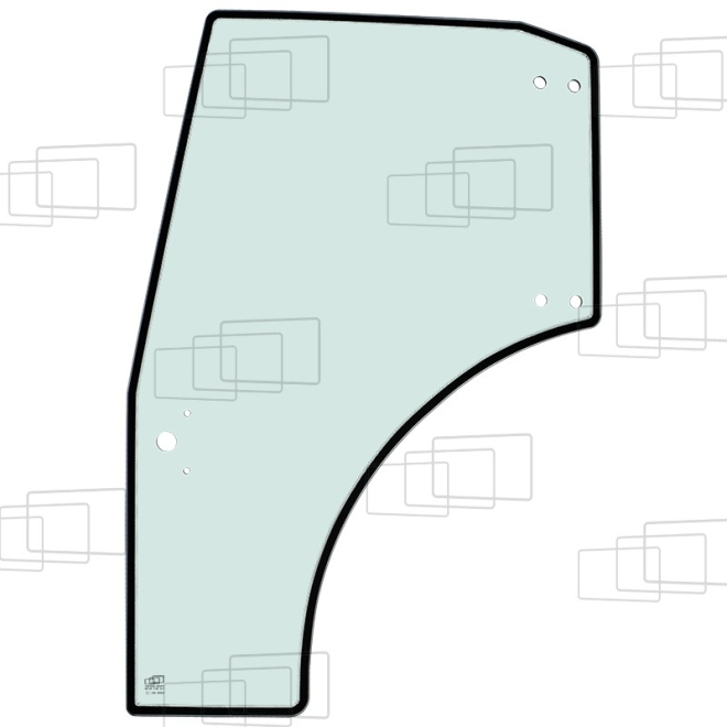 DOOR LEFTHAND CURVED (ONLY FOR WHEELS OF 24 / 28)