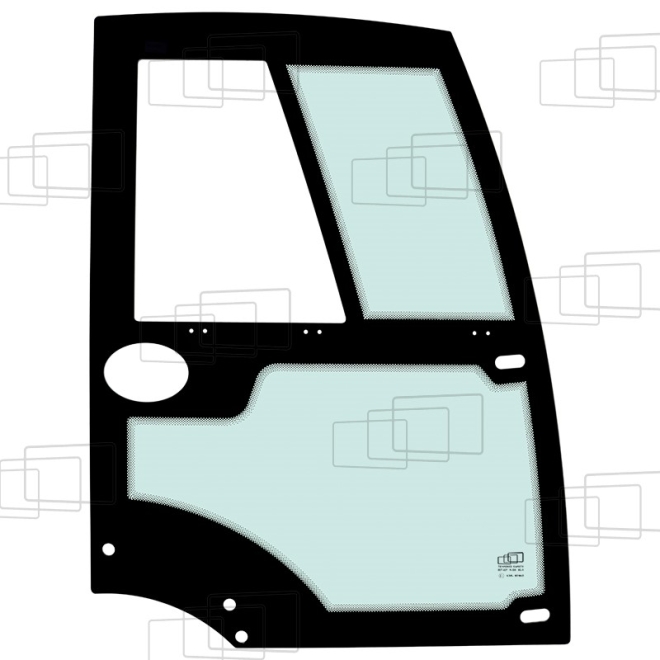 DOOR RIGHTHAND EURO6 (ROUND BOX)