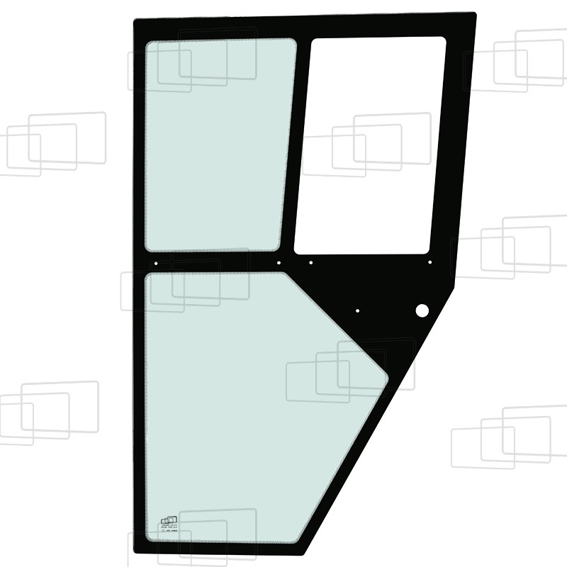 DOOR LEFTHAND (EURO 6 MODEL) REAR WINDOW